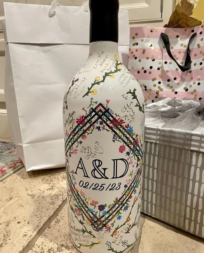 Decorated Wine Bottles
