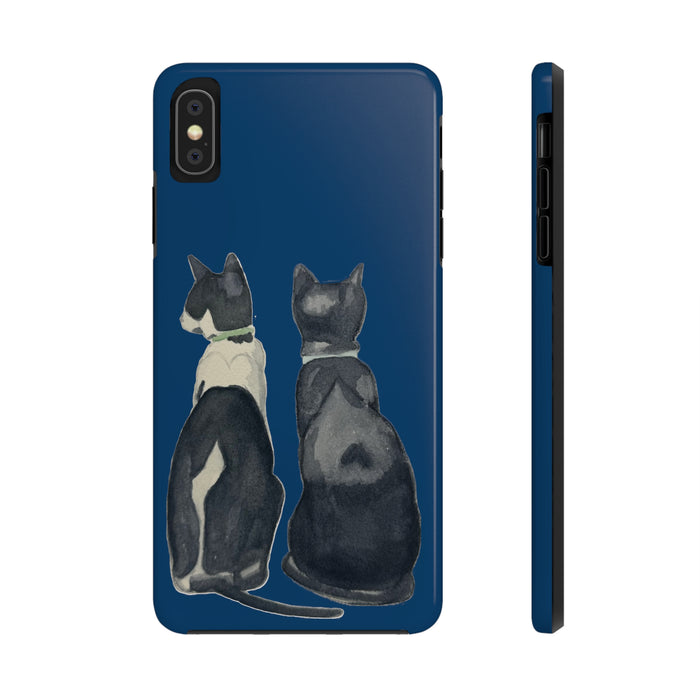 2 Kitties Tough Phone Case