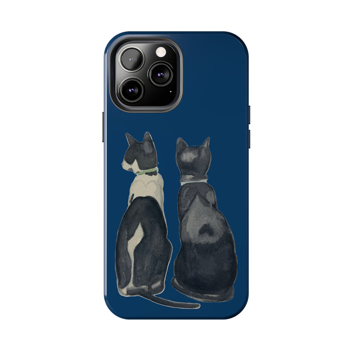 2 Kitties Tough Phone Case