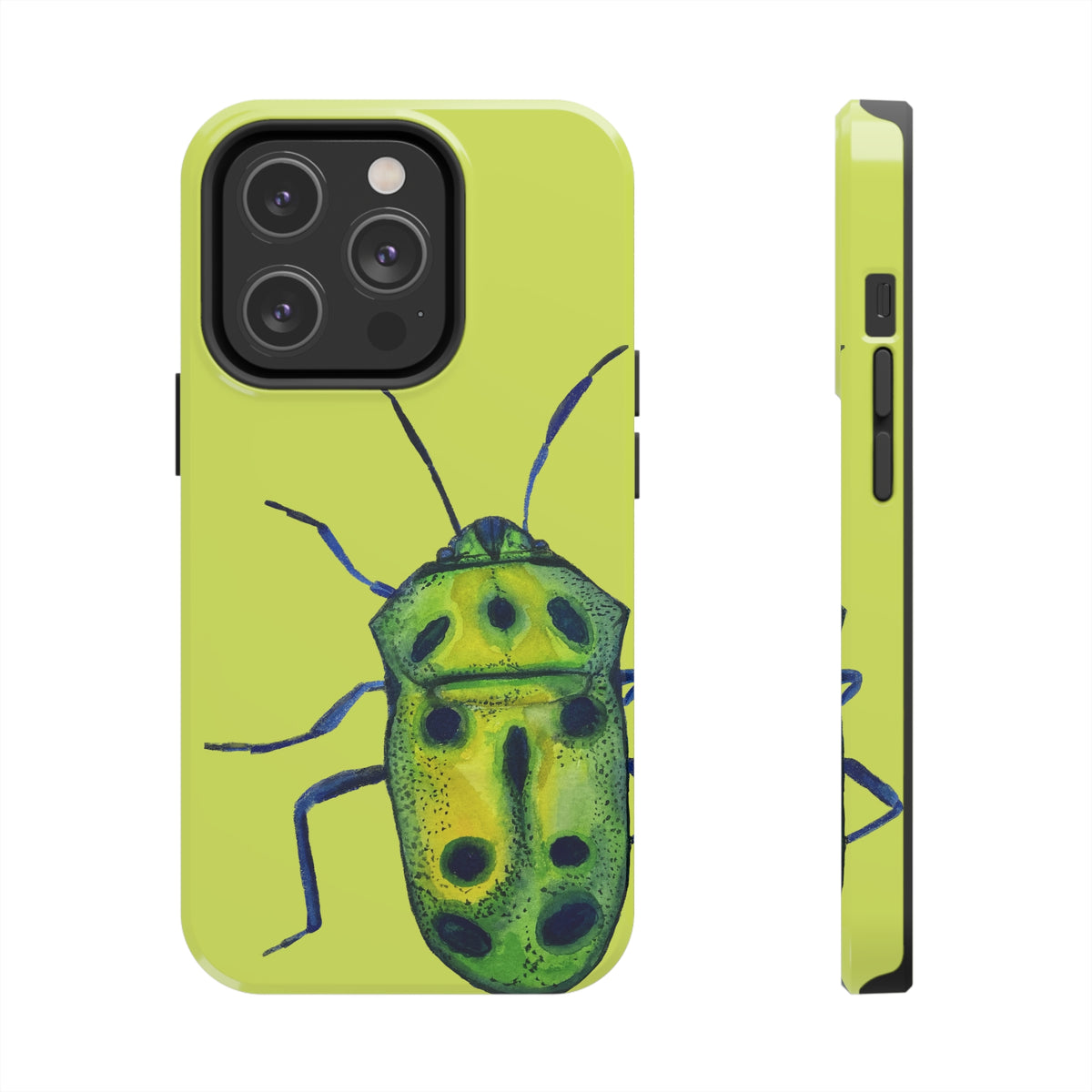 Green Beetle Tough Phone Cases Studio Bailey Rue