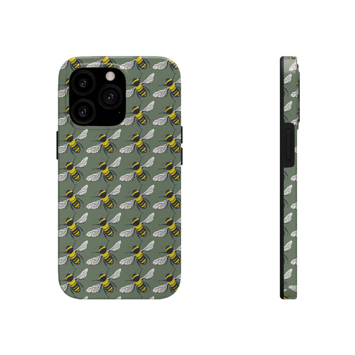 Sage Bee Tough Phone Cases