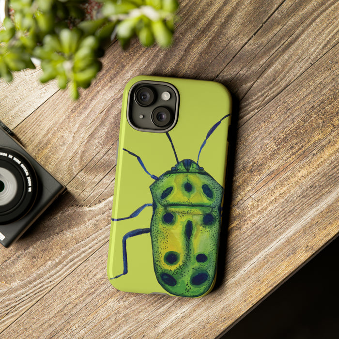 I phone 15 Green beetle Tough Cases