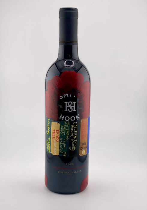 Hand Painted Wine Bottle