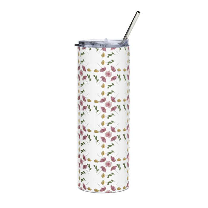 Quilted Flower Tumbler
